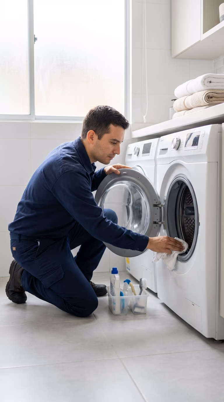 Evaluación técnica de lavadora para decidir entre reparar o comprar nueva