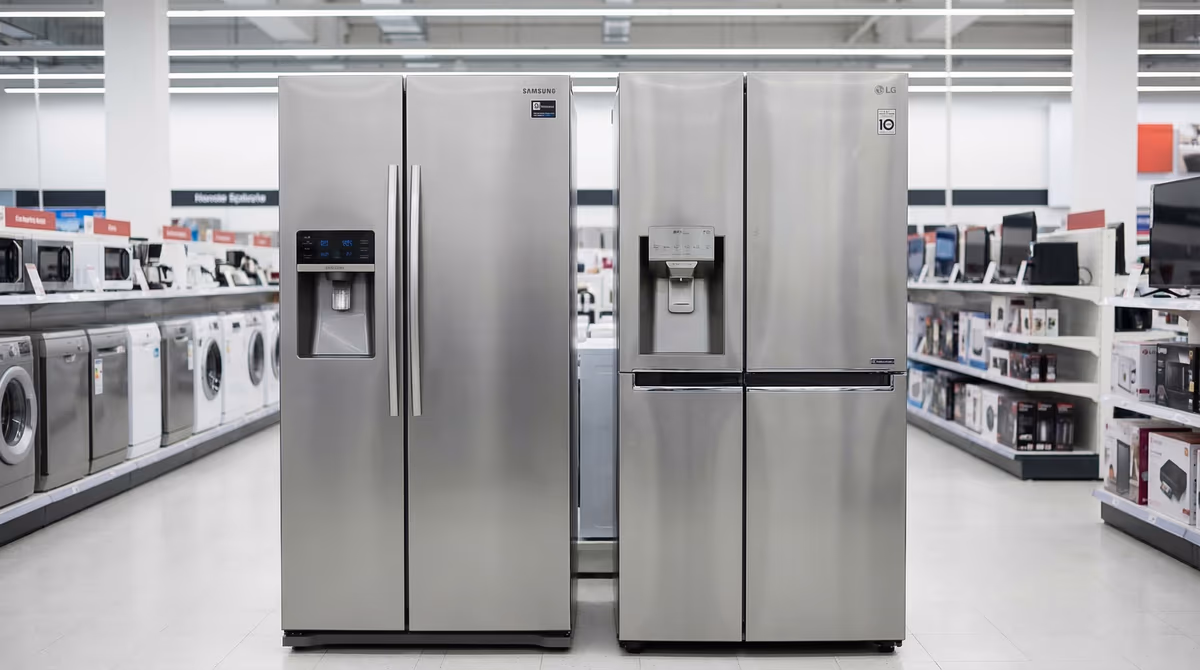 Comparativa técnica Samsung vs LG en neveras para Cali