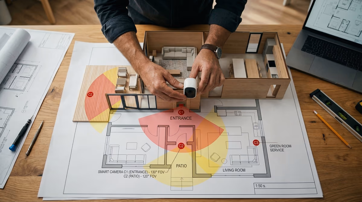 Comparación entre cámara exterior de circuito y domo para interior