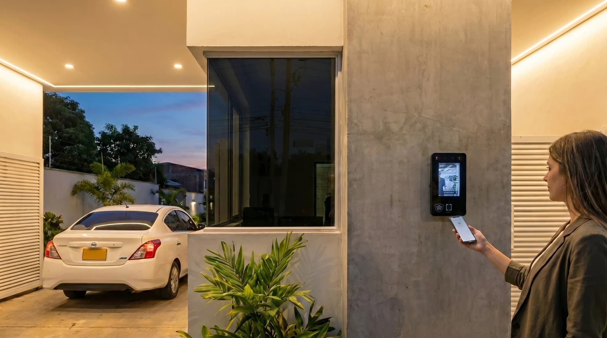 Sistema de videoportería IP instalado en conjunto residencial norte de Cali