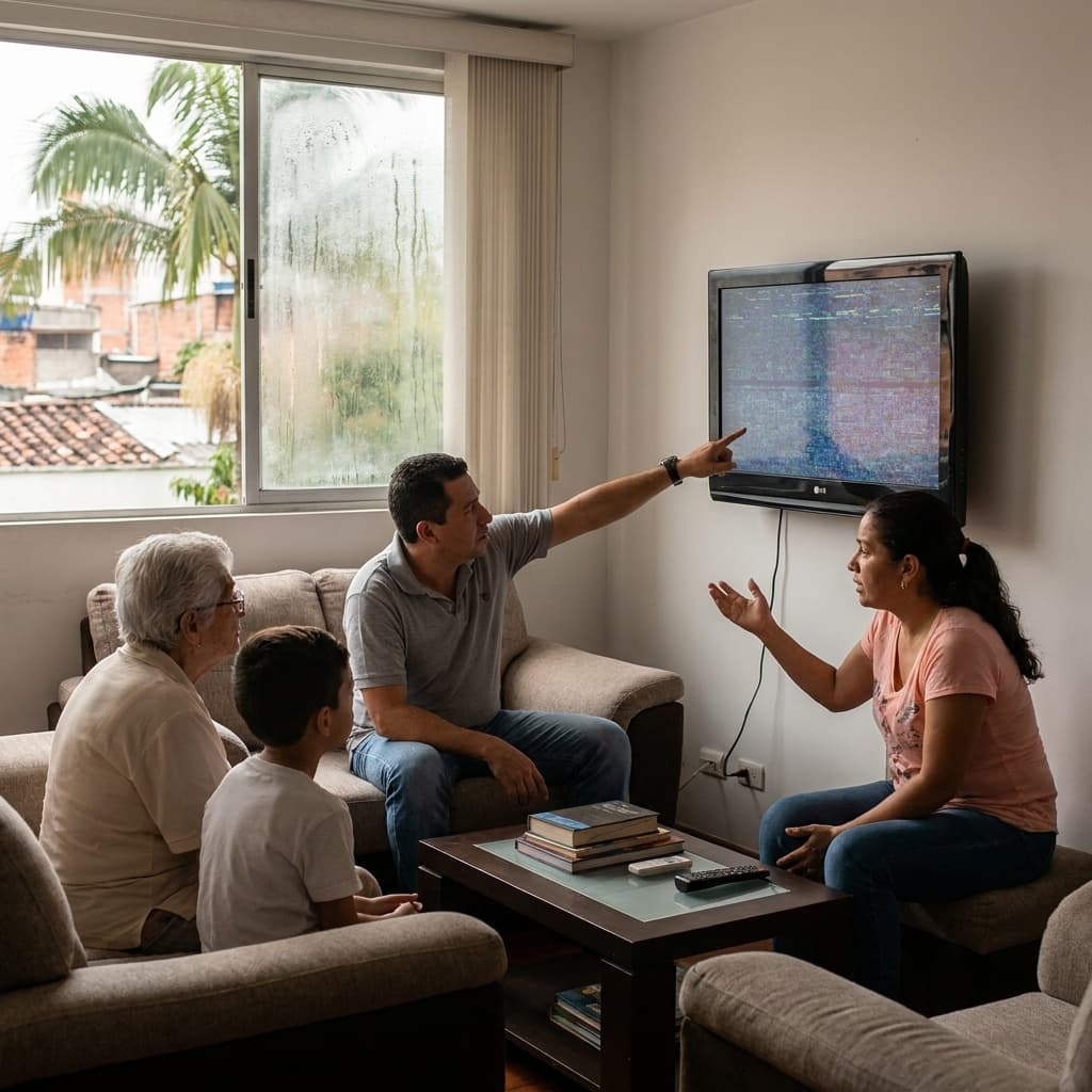 ¿Tu TV LED parpadea o se apaga y prende sola? Diagnóstico en Cali