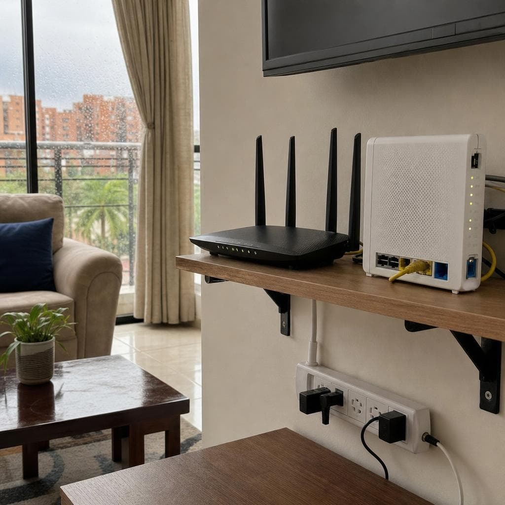 Cómo proteger tu módem y routers en Cali de cortes y rayos