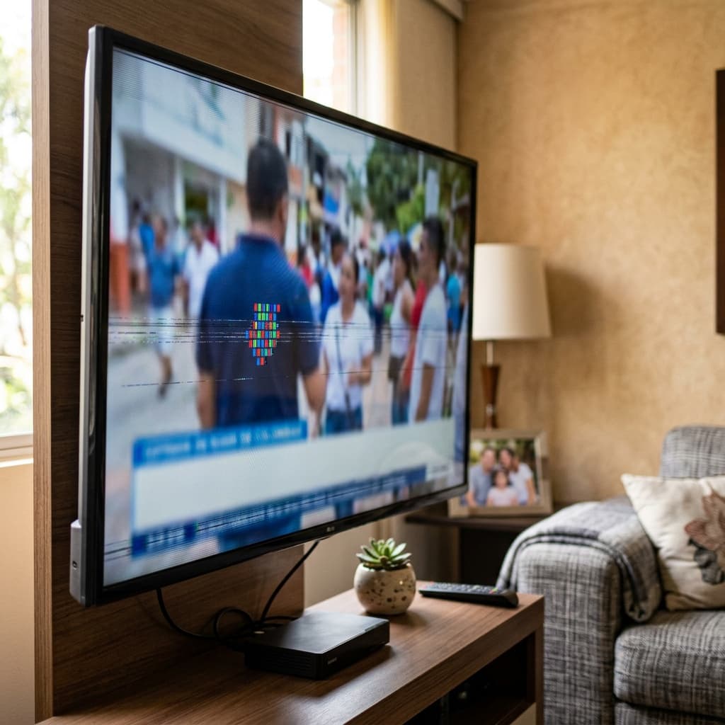 ¿Tienes píxeles muertos o parpadeo en tu TV? Diagnóstico en Cali