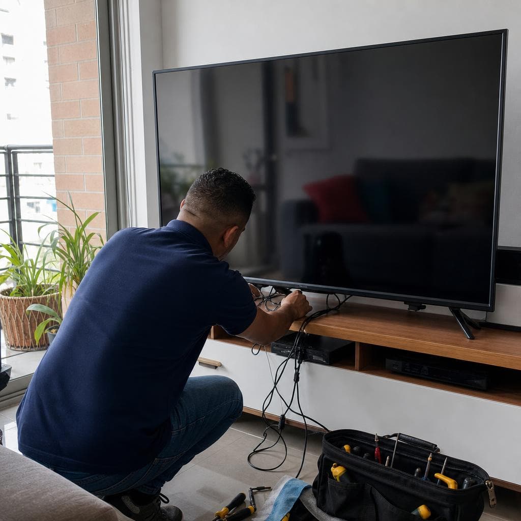 Cómo arreglar pantalla negra en Smart TV: guía para Cali