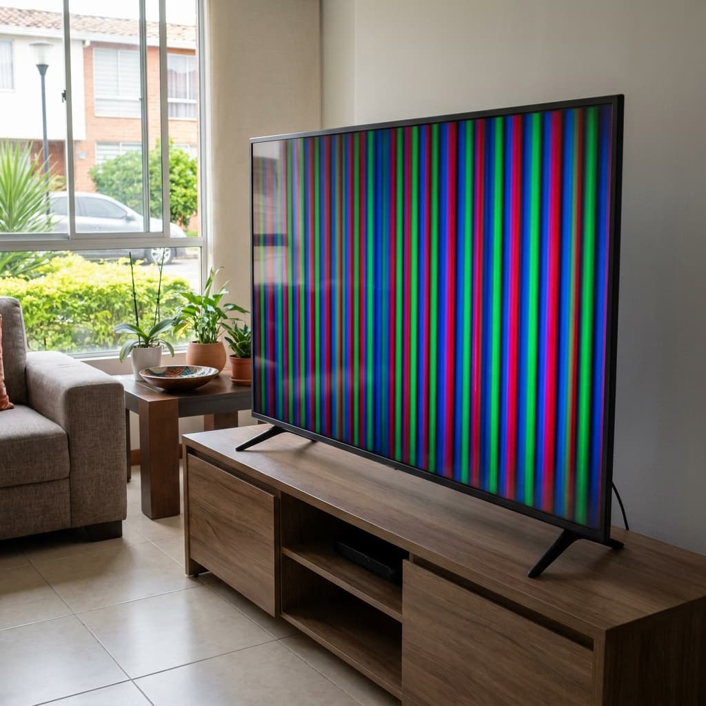 ¿Tu televisor muestra líneas en la pantalla? Diagnóstico y solución en Cali